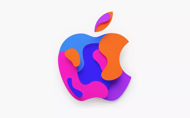 spel Voetganger Verdwijnen Het logo van Apple heeft er nog nooit zo mooi uitgezien