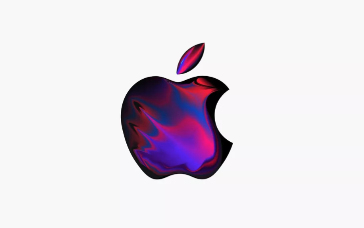 spel Voetganger Verdwijnen Het logo van Apple heeft er nog nooit zo mooi uitgezien