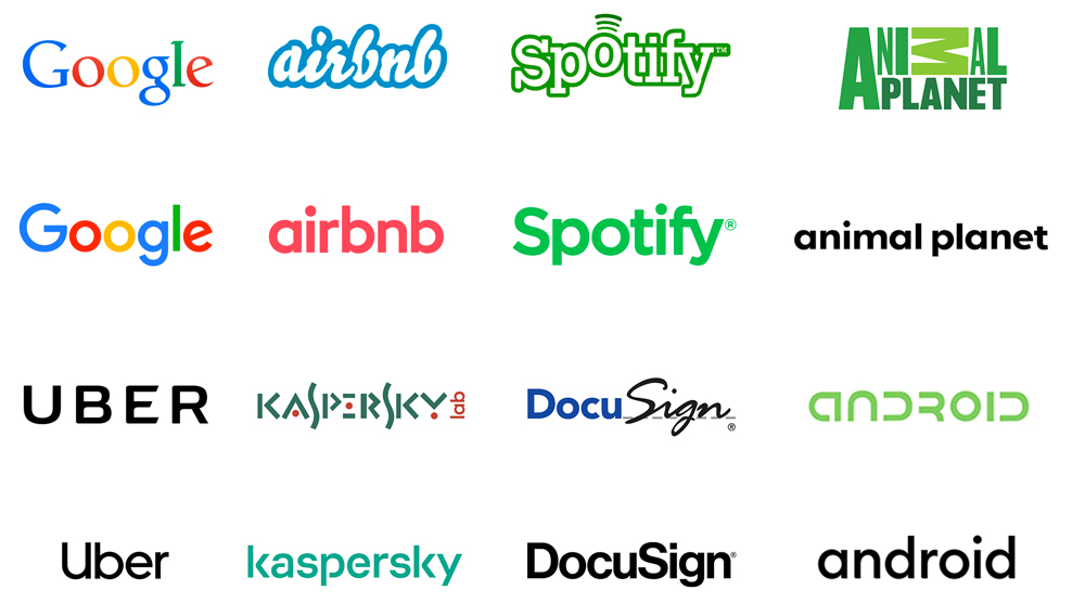 Logo ontwerpen grote bedrijven