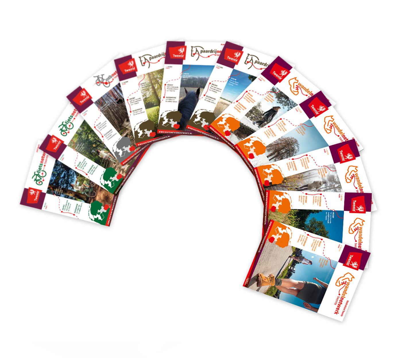 RT-routekaarten covers